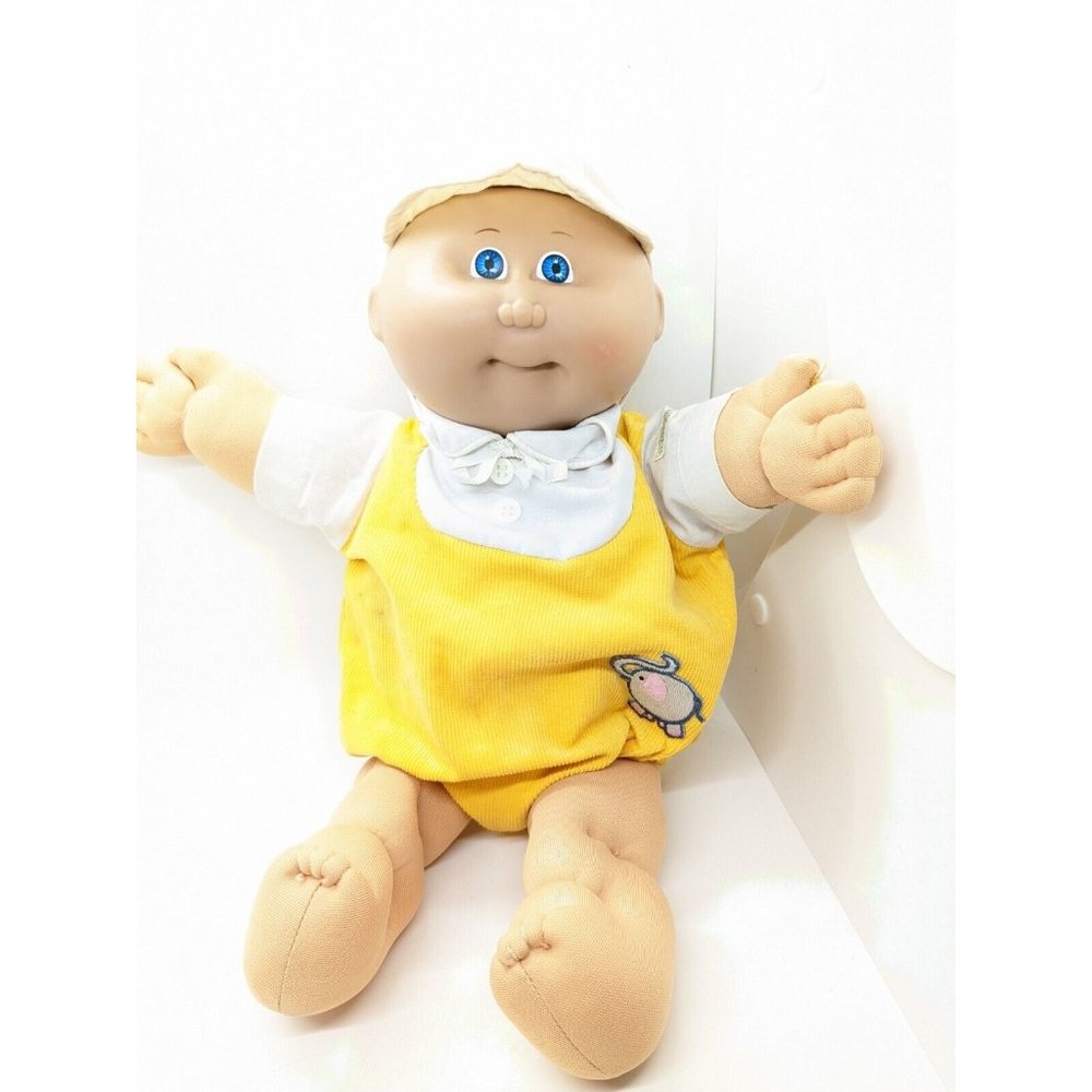 1983 vintage cabbage patch kid elephant overalls Coleco